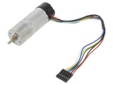 Motor DC cu Encodare și Transmisie 6V 75:1 HP Metal 25DX69L