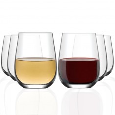 Set 48 Pahare Sticla 475ml Vin Rosu 47.5cl 7x11.1cm LAV Gaia GAI365 foto