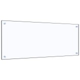 Gossi panou antistropi bucatarie transparent 100x40cm sticla securiz.