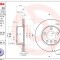 BREMBO 09.9750.21 PRIME LINE - UV Coated Disc frana