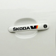 Sticker manere usa - SKODA (set 4 buc.) foto