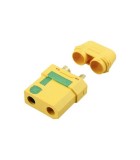 Mufa alimentare DC XT90 mama 2 pini fara scantei pe cablu AMASS