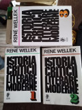 ISTORIA CRITICII LITERATURII MODERNE - RENE WELLEK 3 VOL