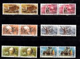 A11 TX9 16 - 1989 - Expozitia de filatelie Philexfrance 89 Paris perechi de doua, Posta, Nestampilat