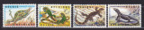 BELGIA 1965 REPTILE SERIE MNH, Nestampilat