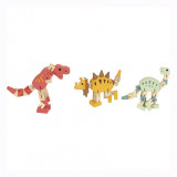 Jucarie flexibila din lemn Dinozaur pentru motricitate,3 modele, Egmont Toys