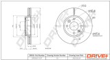 Dr!ve+ DP1010.11.1577 Disc frana