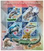 Timbre Niger 2015, Fauna, Animale in pericol, Colita+Bloc (2 Imagini), Colectie, Tema Natura, Africa