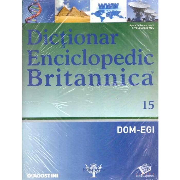 colectiv - Dictionar enciclopedic Britanica Nr.15 (DOM-EGI) - 137750