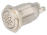 Semnalizator acustic 85dB IP50 &Oslash;16mm