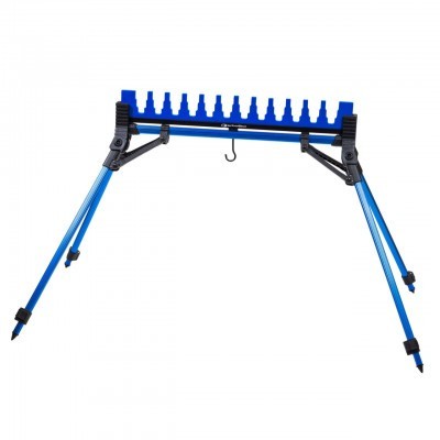 Suport lansete Garbolino Kit Silver Base 12 posturi, 4 Picioare XXL 70-100cm Anti-Vant foto