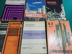 LOT 50 REVISTE CONSTRUCȚII * ANII 1967-1970 * 19