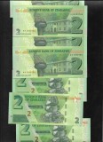 Zimbabwe 2 Dolari 2019 UNC - Bancnota Strană Africa - Numismatică