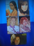HOPCT LOT NR 1338 -ACTORI / ARTISTI-5 CARTI POSTALE-NECIRCULATE