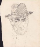 A1658 Schiță de Dimitrie &bdquo;Puiu&rdquo; Eitel, nesemnată