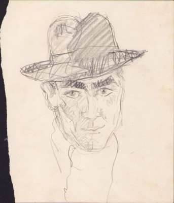 A1658 Schiță de Dimitrie &amp;bdquo;Puiu&amp;rdquo; Eitel, nesemnată foto