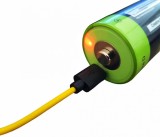Acumulator D, HR20, Li-polimer, 4000 mAh, 1.5V cu incarcare Micro USB