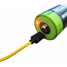 Acumulator D, HR20, Li-polimer, 4000 mAh, 1.5V cu incarcare Micro USB