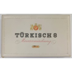 ' TURKISCH 8 ' , PACHET DE TIGARI PENTRU 25 DE TIGARETE , GERMANIA , PERIOADA INTERBELICA