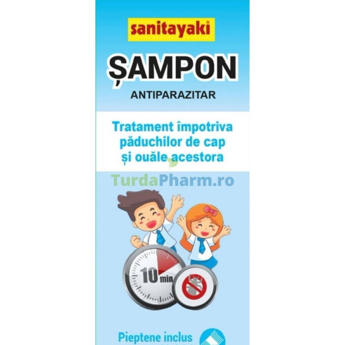 SAMPON ANTIPARAZITAR SANITAYAKI 125ml TURDA PHARM