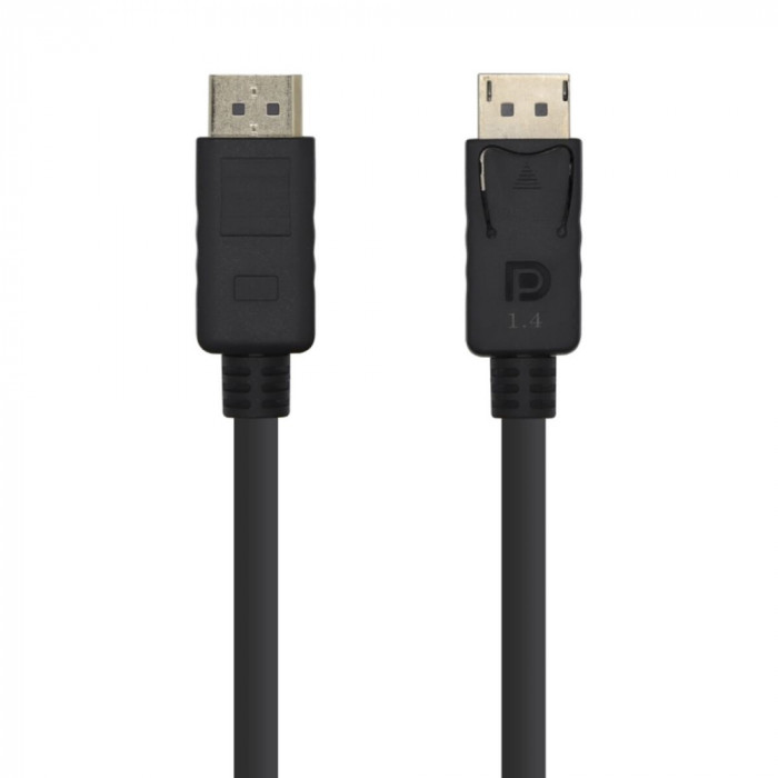 DisplayPort Cable Aisens 2 m Black