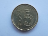 5 PESOS 1985 MEXIC