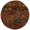 Blat de masă rotund, &Oslash; 60x2,5 cm, lemn masiv reciclat