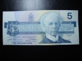 CANADA 5 DOLARI 1986