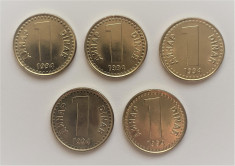 Iugoslavia 1 dinar 1994 RAR foto