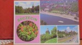 POLONIA - SZCZECIN - 4 VEDERI DIN ORAS + TUFA DE FLORI - NECIRCULATA., Fotografie