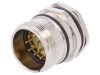 Conector M23 12 Pini Tata Drept IP67 BULGIN Aurit 8A 200V Montaj Panou