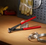 Cumpara ieftin Cleste profesional taiere heavy-duty, Knipex 99 11 300, 300 mm, forta mare de taiere, otel calit, manere acoperite plastic, produs in Germania