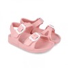 Sandale Copii Cauciuc Garvalin Nude Marimea 25 Barefoot Piscina Plaja Usoare Flexibile Reglabile Design Anatomic