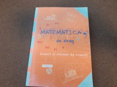 MATEMATICA,DE DRAG ION ADRIAN CINDREA ECUATII SI SITEME DE ECUATII