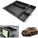 Cutie de depozitare pentru consola centrală GAFAT Dacia Sandero 3/Stepway 3/Dacia Jogger 2021-2024 2025 8 inch, organizator pentru Sandero 3 Stepway 8