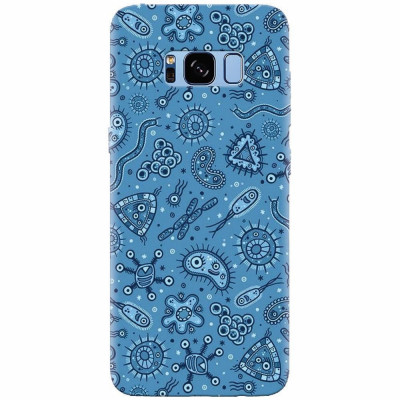 Husa silicon pentru Samsung S8 Plus, Bacteria foto