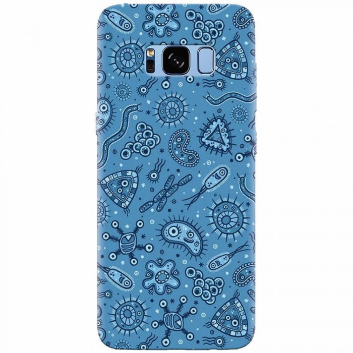 Husa silicon pentru Samsung S8 Plus, Bacteria