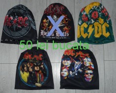 caciula AC/DC,4 mosele,noua,marime universala,modele,formatia formatii rock foto