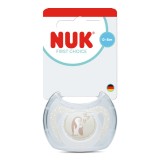 Suzeta silicon First Choice, Pinguin, 0-6 luni, 1 bucata, Nuk