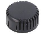 Carcasă alarmă ventilată 20,3mm ABS neagră