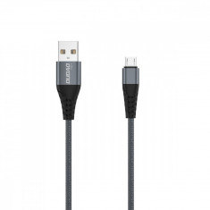 Cablu Dudao USB - Cablu Micro USB 6A 1 M Gri (TGL1M)