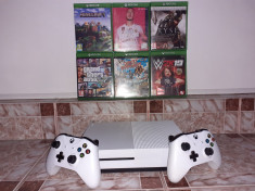 Consola Xbox One S+2 Controllere+6 JOCURI foto