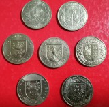 SV * Polonia 2 ZLOTYCH / ZLOTI 2004 x 7 Voivodate Poloneze * AUNC+, Europa, Cupru-Nichel