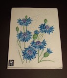 Placheta ceramica suedeza JIE Gantofta - ALBASTRELE - design Aimo Nietosvuori