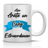 Cana alba personalizata Coleg extraordinar, INOVATIX&reg;. 330ml
