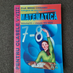 MIHAI CIOBANU MATEMATICA CLASELE 7-8 RM3