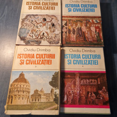 Istoria Culturii si civilizatiei 4 volume Ovidiu Drimba