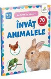 Invat animalele. Activitati cu stickere 2-4 ani