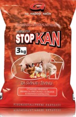 Supliment impotriva tulburarilor de comportament la pasari si porci, stopeaza canibalismul intre specii, premix vitaminizat, StopKan 3%,