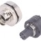 Soclu M12 PIN 4 mamă D-Ethernet SMT IP65 IP67 &icirc;n unghi